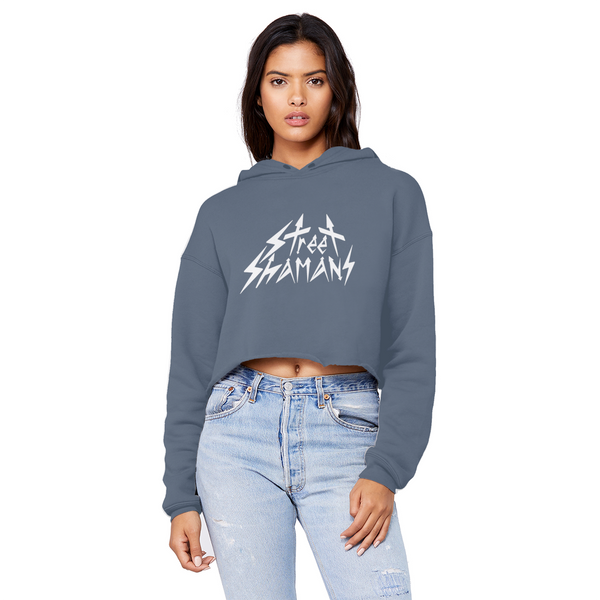 Street Shamans Cropped Top Hoodie