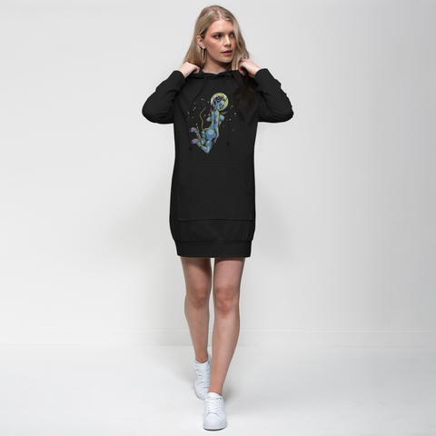 Space Babe Hoodie Dress