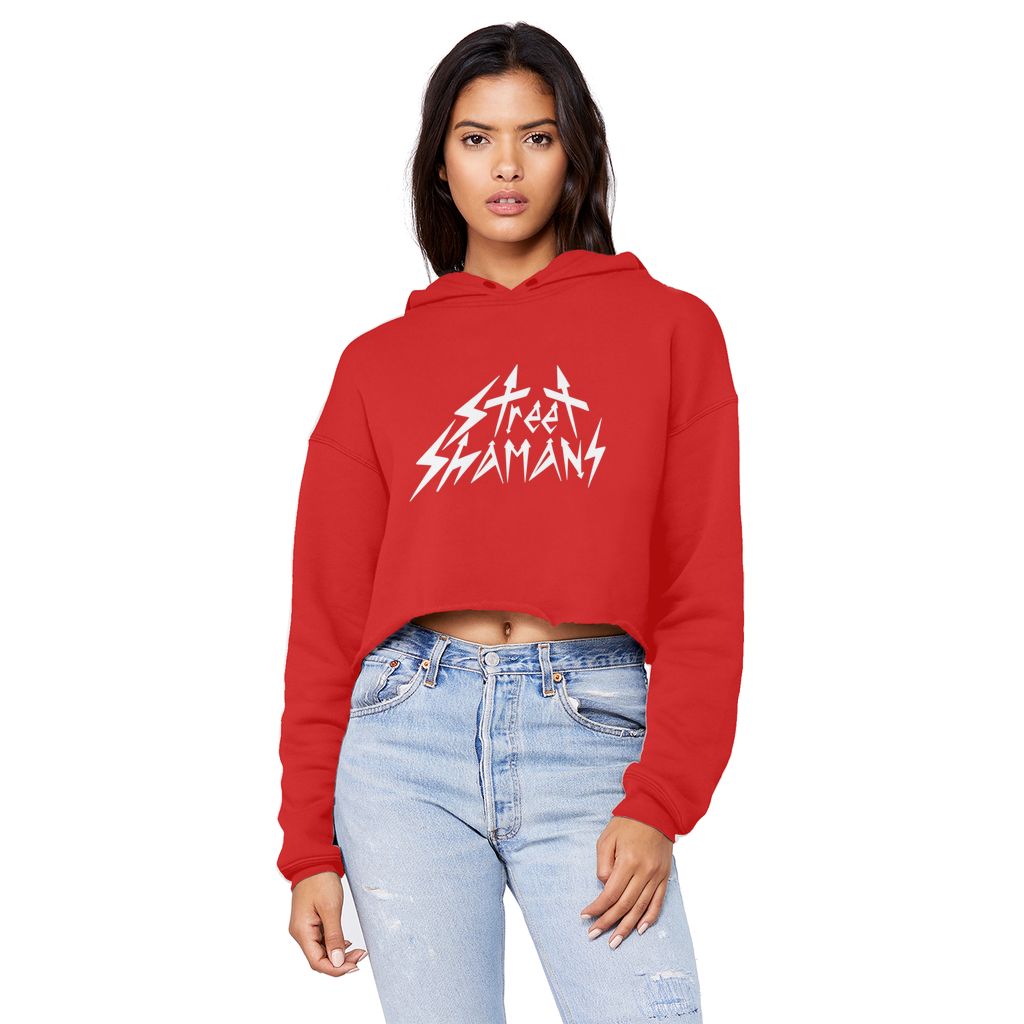 Street Shamans Cropped Top Hoodie