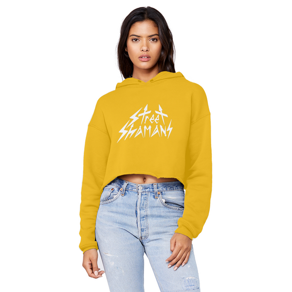 Street Shamans Cropped Top Hoodie