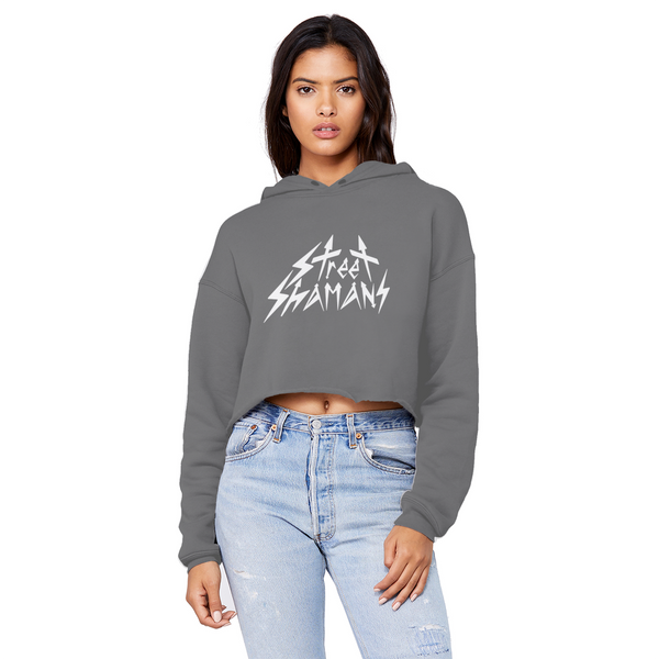 Street Shamans Cropped Top Hoodie