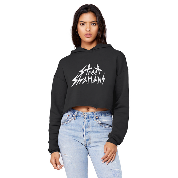 Street Shamans Cropped Top Hoodie