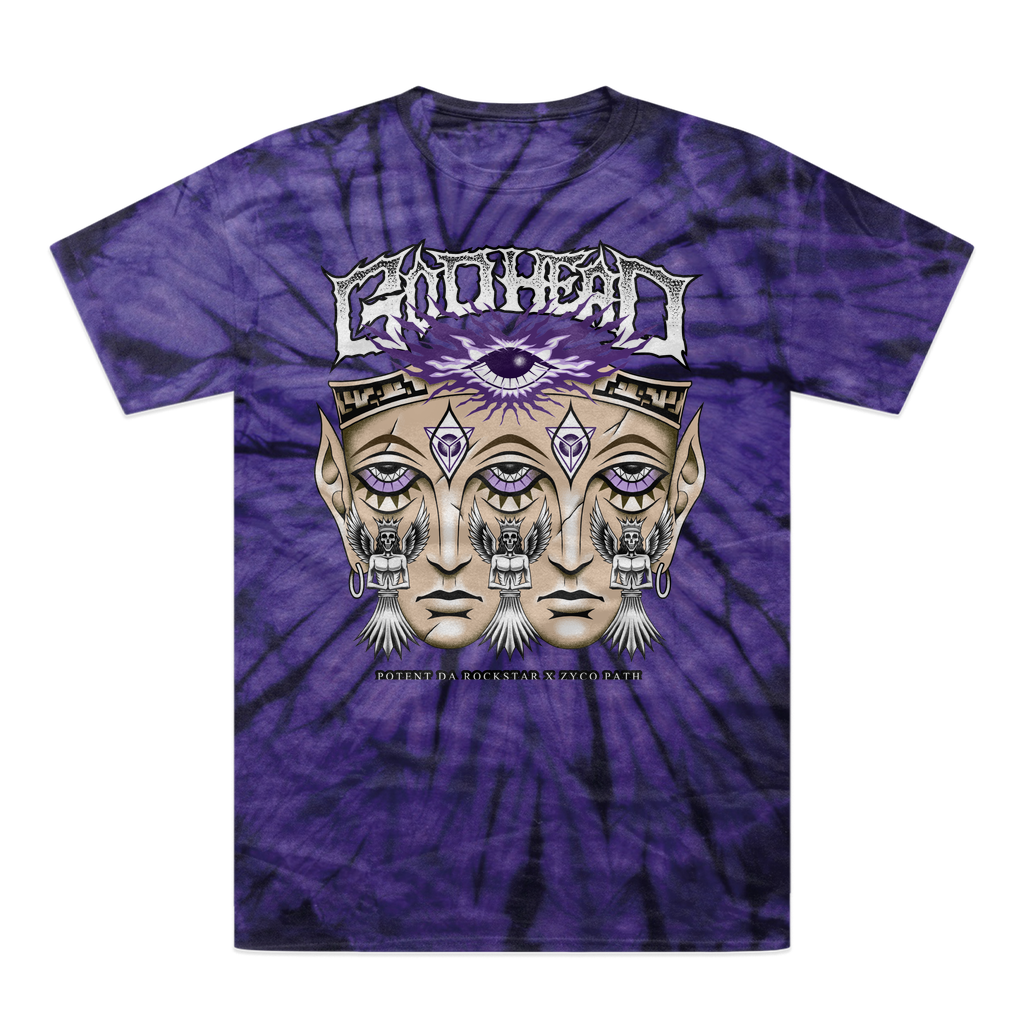 Godhead Tonal Spider Tie-Dye T-Shirt