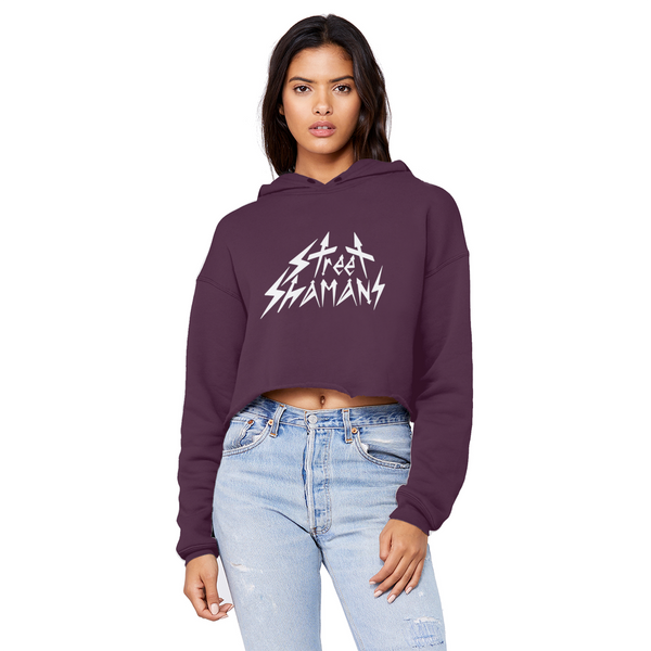 Street Shamans Cropped Top Hoodie